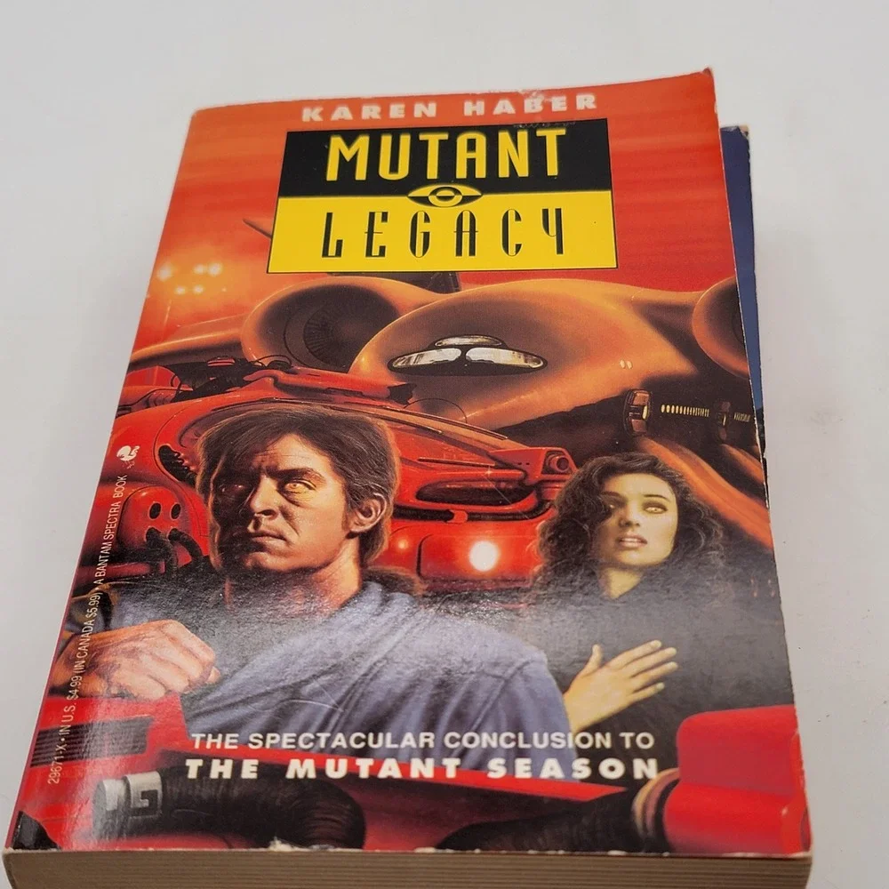 Karen Haber Mutant Season Complete 4 Book PB Set 1st Prints Silverberg Sci-Fi
